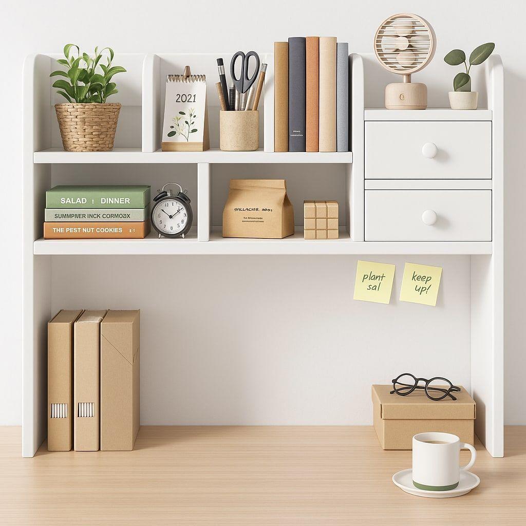 Organizador De Escritorio Multifuncional Estanteria Repisa-2