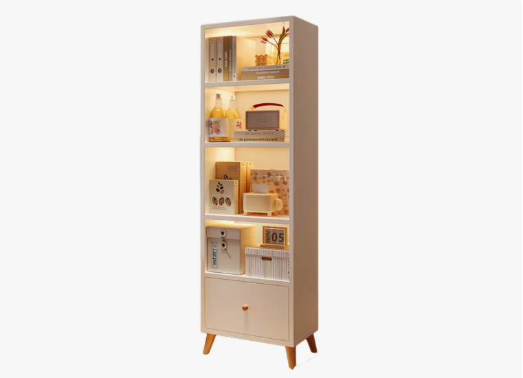 Organizador Estante Living Libro 180x50x30cm Con Patas-0