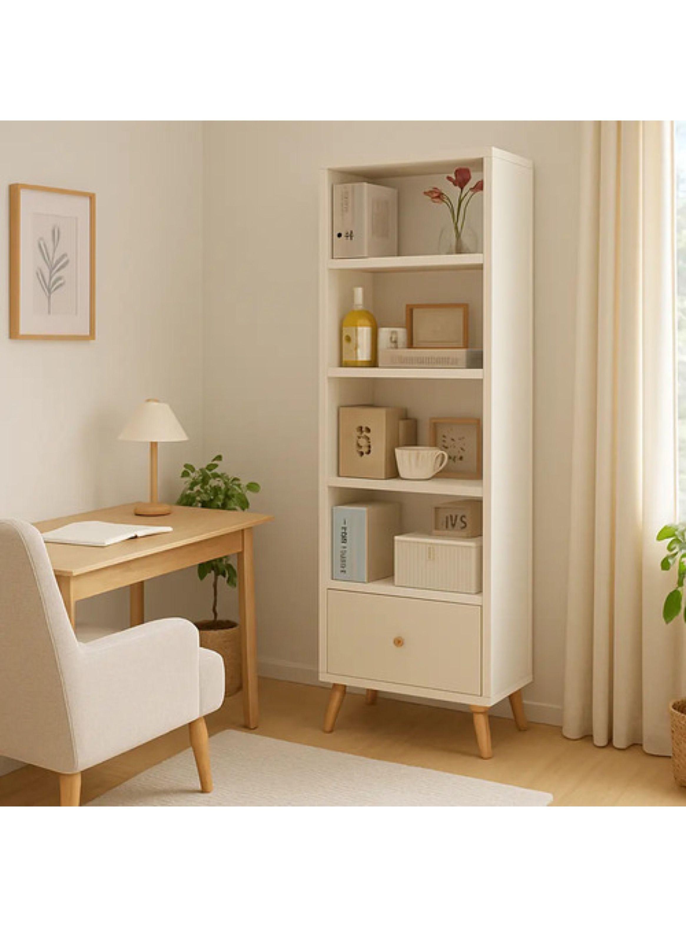 Organizador Estante Living Libro 180x50x30cm Con Patas-5