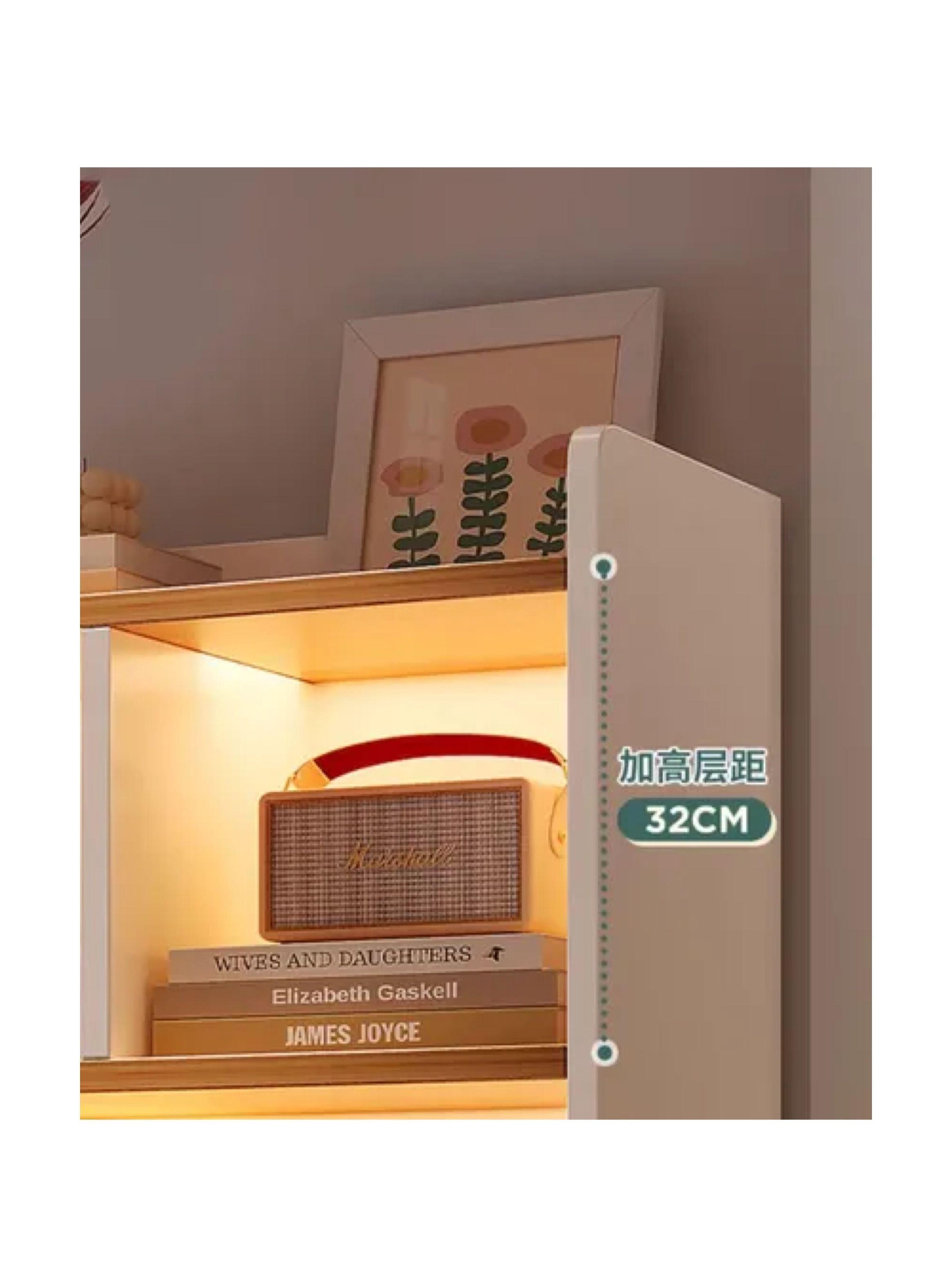 Organizador Estante Living Libro 180x50x30cm Con Patas-7