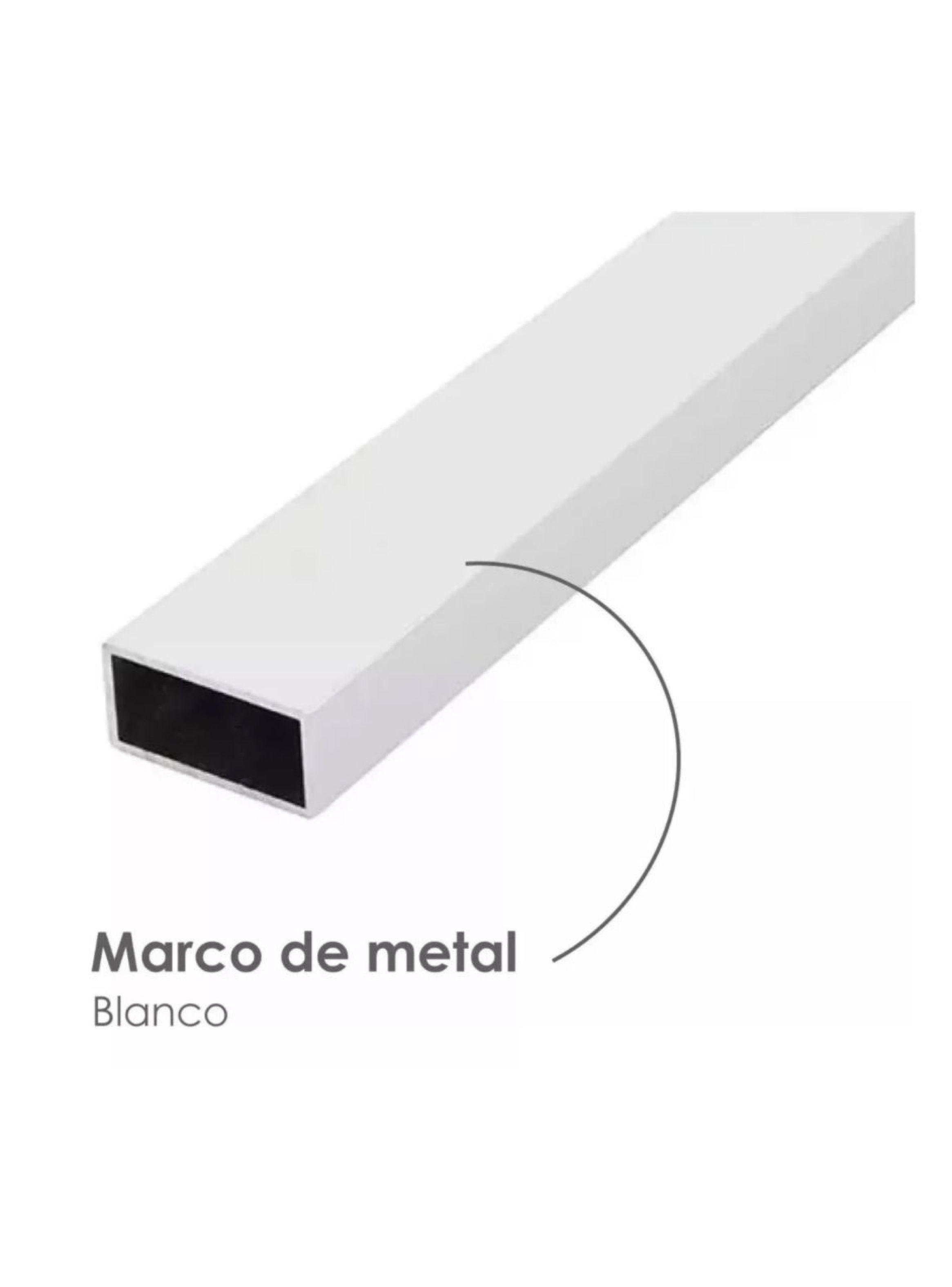 Escritorio Pata Metal Oficina 140x60x75cm Gruesa 15mm con repisa-4