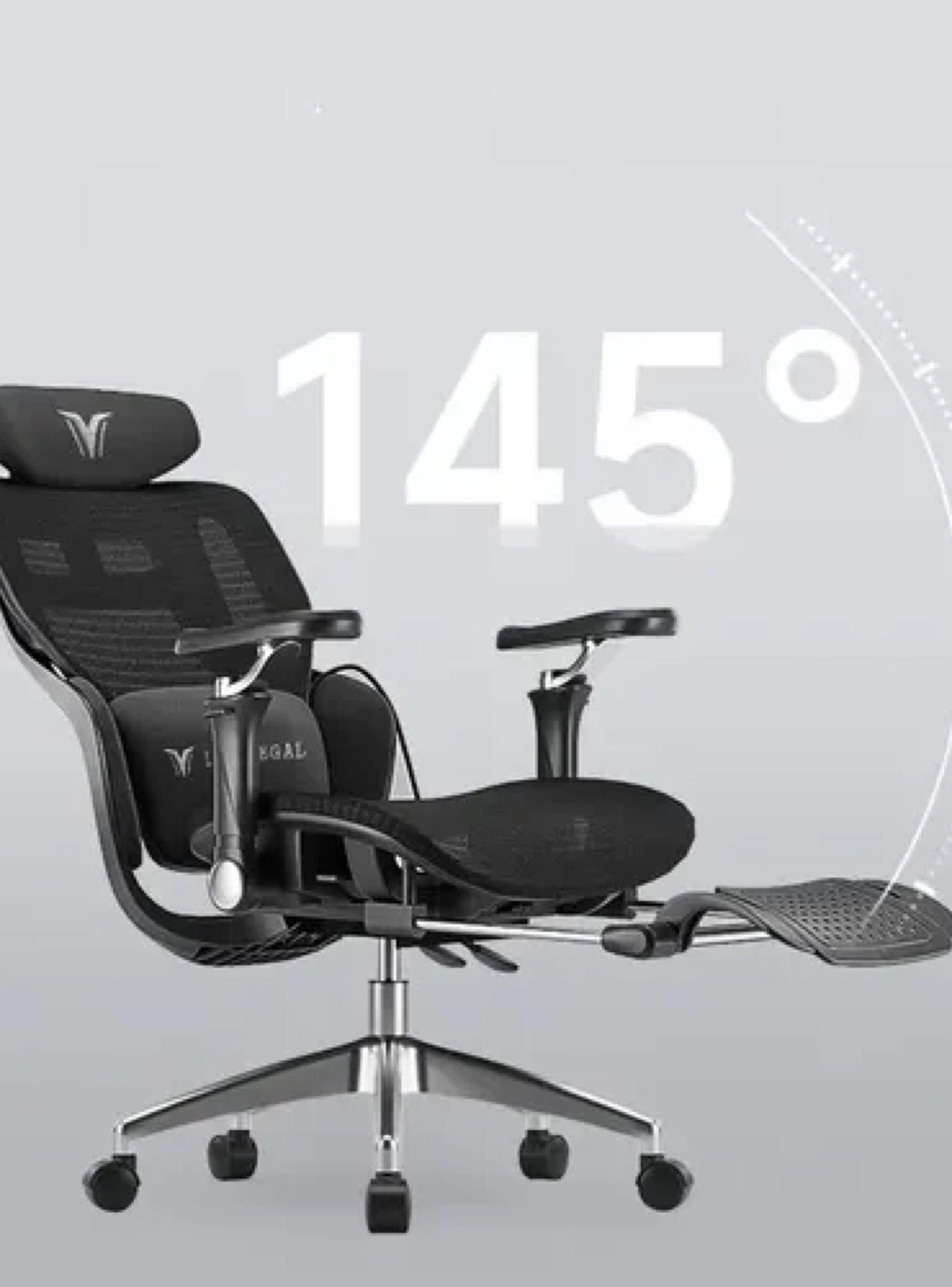 Silla De Oficina Ergonomica Pata Acero Con Airbag Lumbar SILLA E16 BLANCO-5