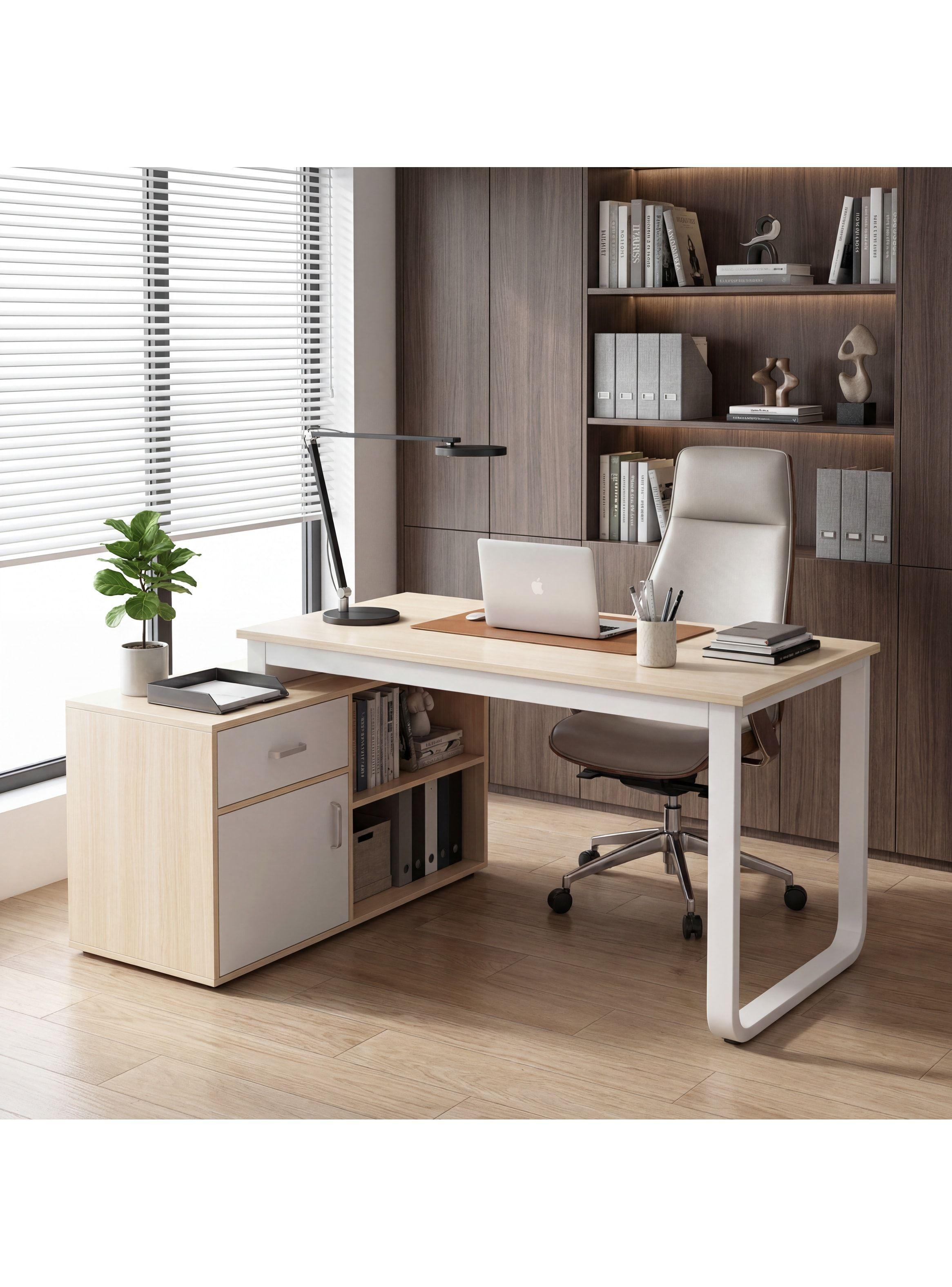 Escritorio Esquinero Forma L 120*75*50-4