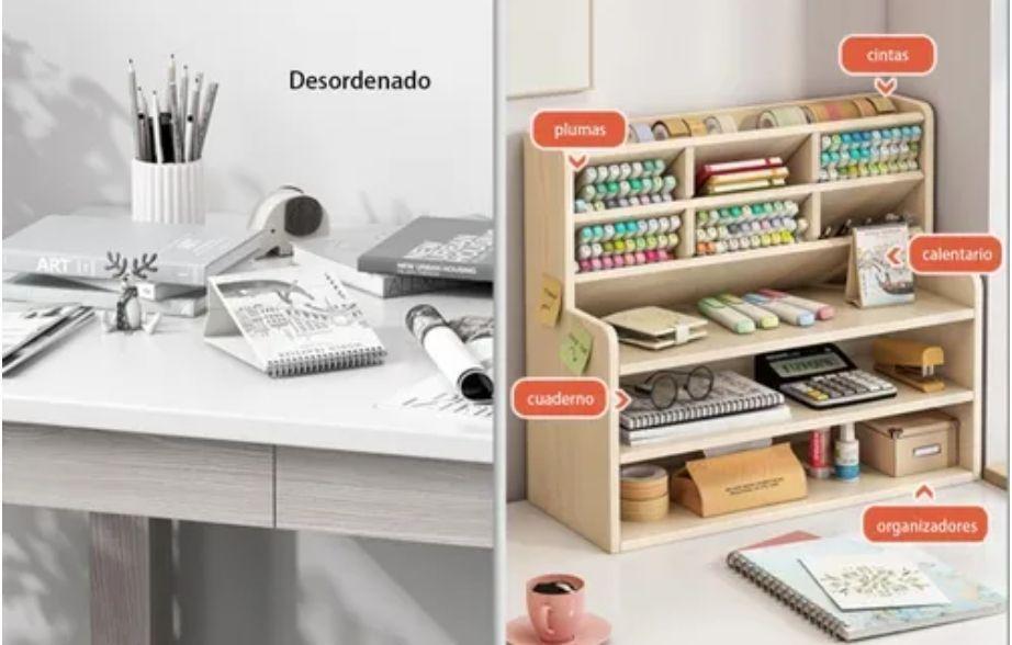 Organizador De Escritorio Portal Plumon Xl 50*42*17cm Homer-2