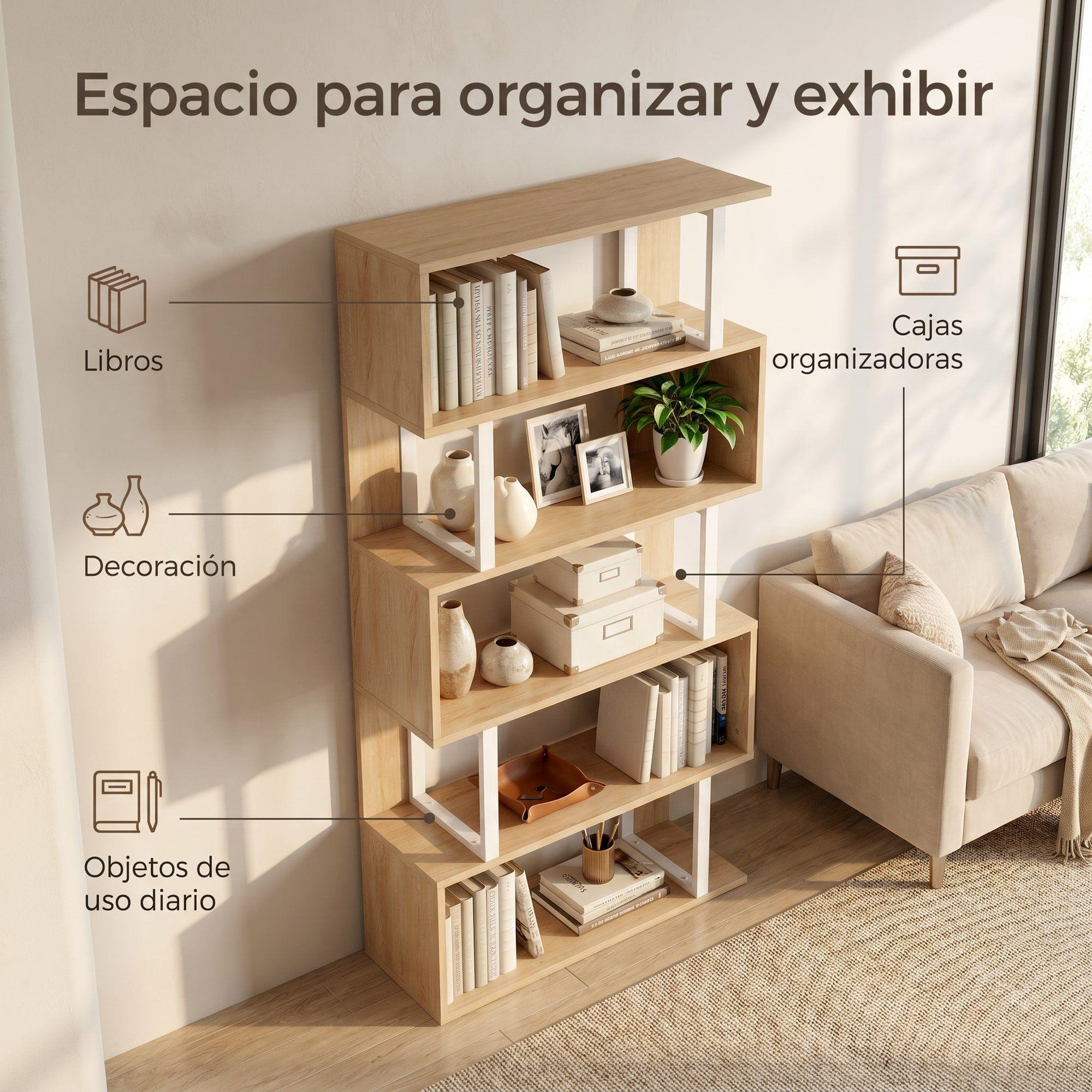 Biblioteca Giratoria Librero Organizador Libros Alto 160cm-7
