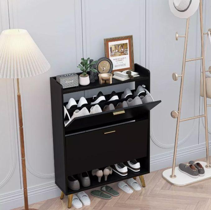 Zapatero Organizador Estante Hall Armario 112altox80x24cm-1