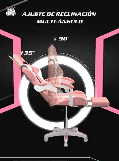 Silla Gamer Profesional Reclinable Calidad Premiun Homer-6