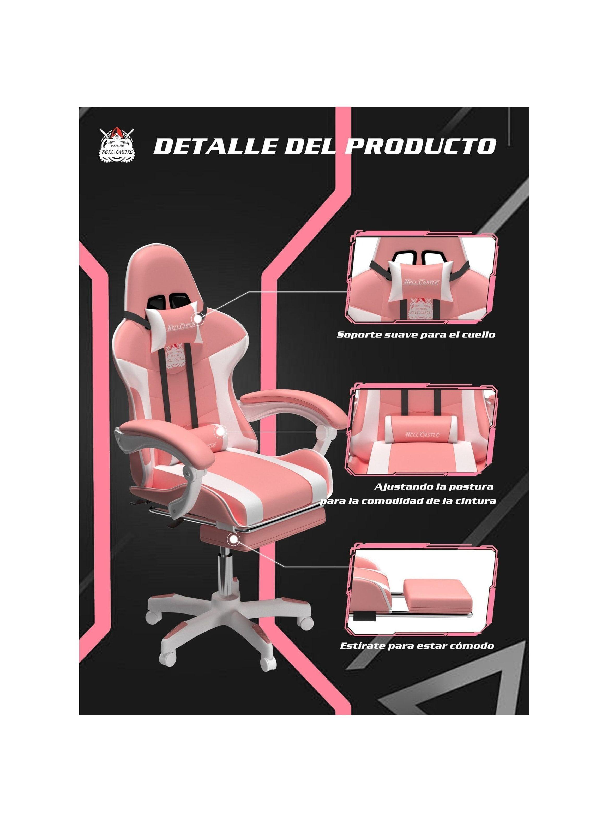 Silla Gamer Profesional Reclinable Calidad Premiun Homer-4