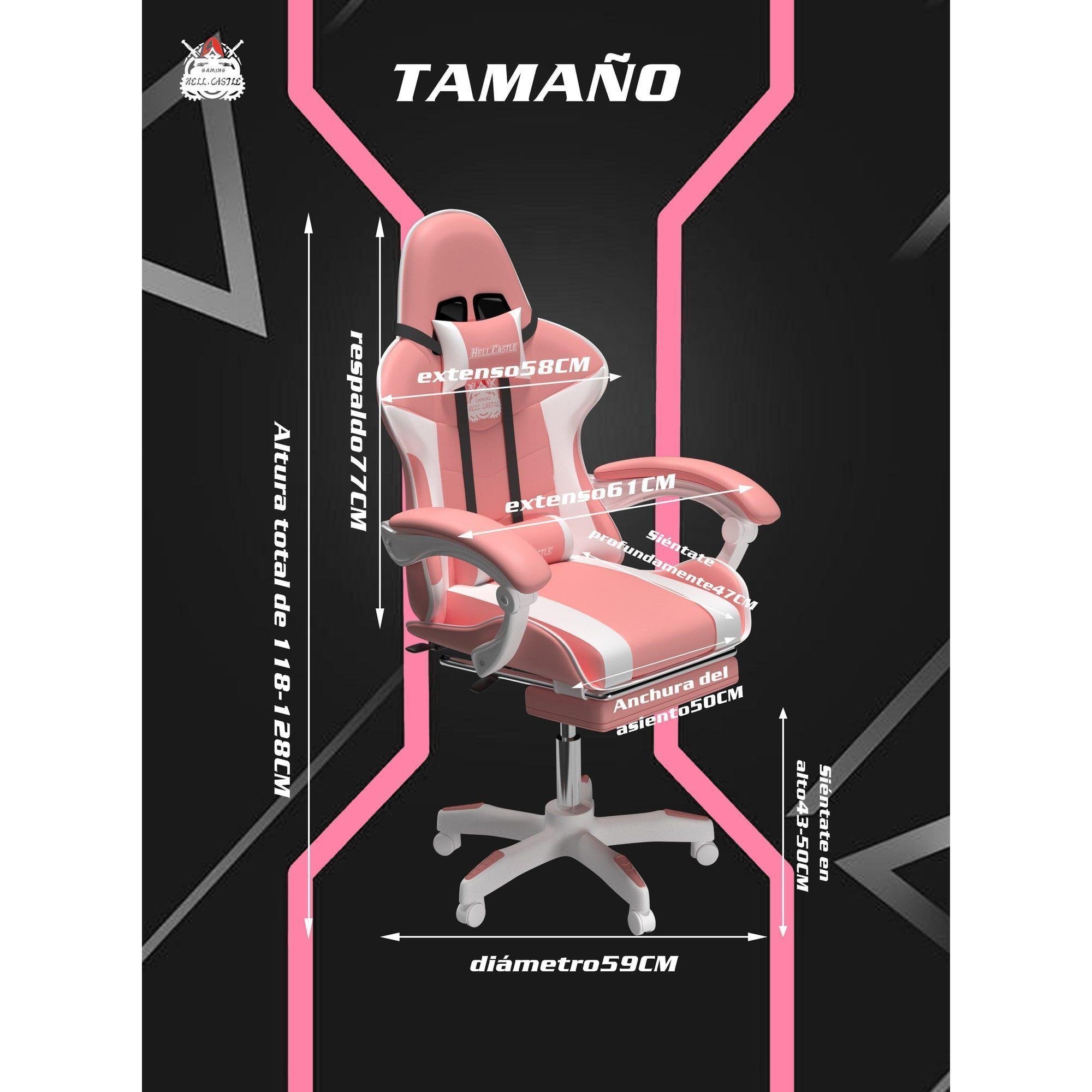 Silla Gamer Profesional Reclinable Calidad Premiun Homer-3