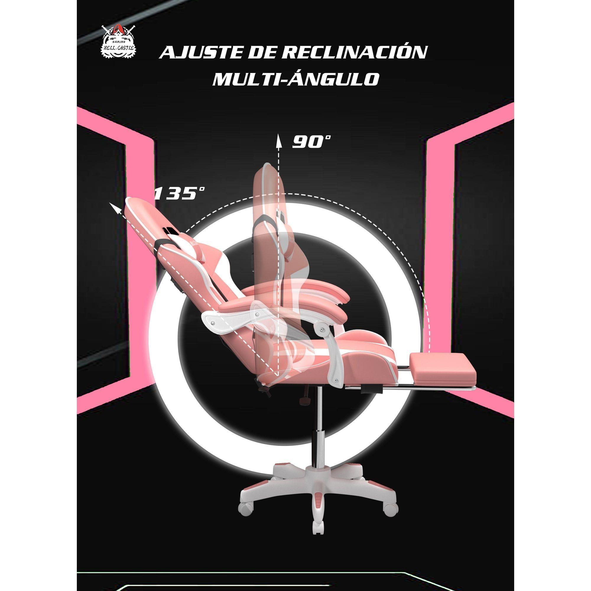 Silla Gamer Profesional Reclinable Calidad Premiun Homer-5
