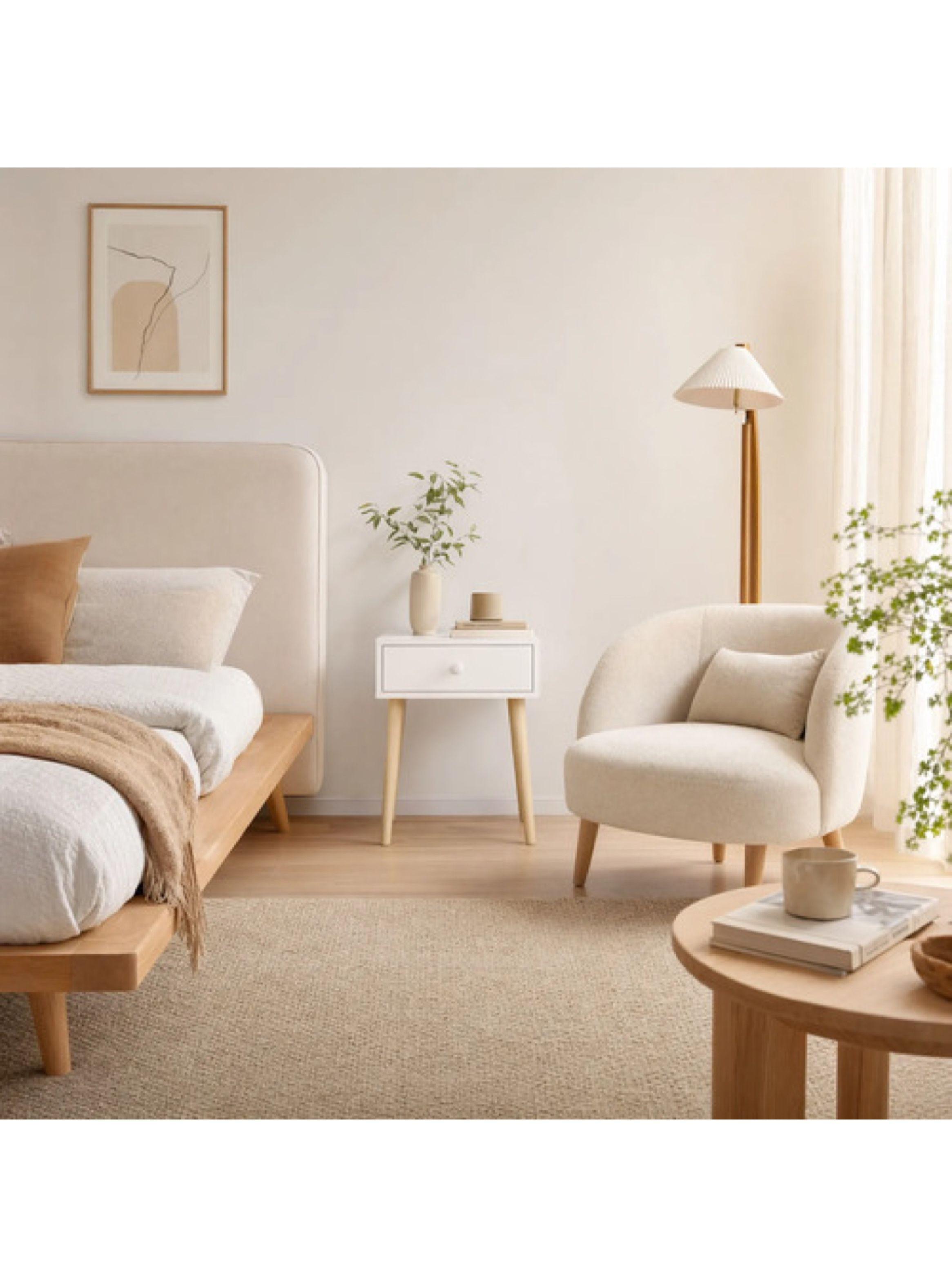 Velador Minimalista Moderno Con Cajón Home Design 55x40x30-4