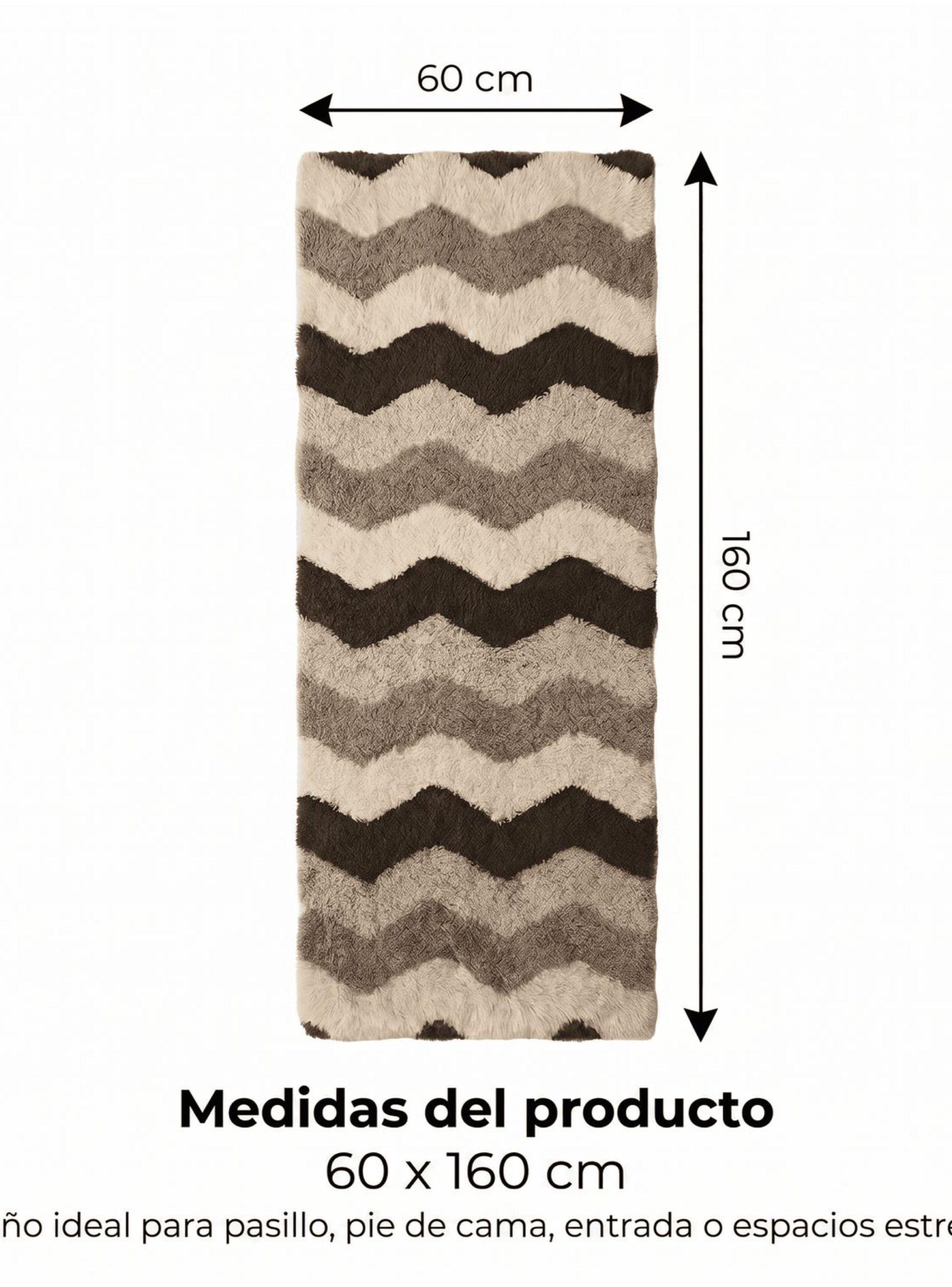 Bajada De Cama Peluda Alfombra 60x160 Cm Homer Design 60*160cm ola-2