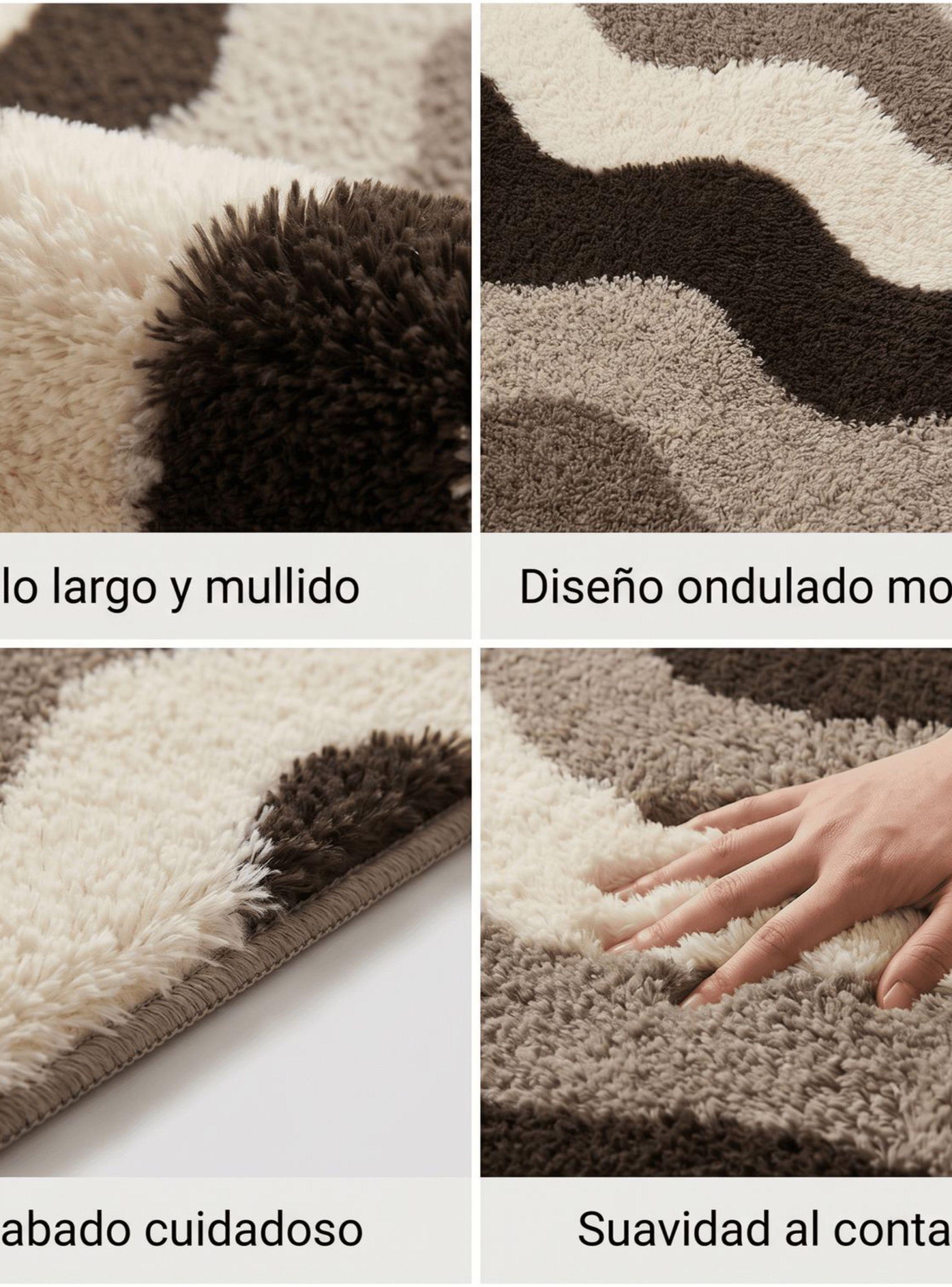 Bajada De Cama Peluda Alfombra 60x160 Cm Homer Design 60*160cm ola-3