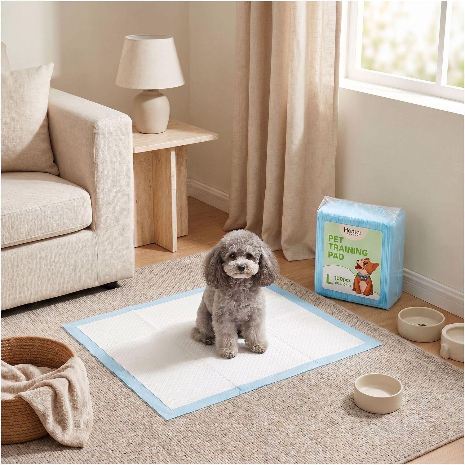 40 pañales tipo sabanillas mascotas perro gato 60x60 cm-4
