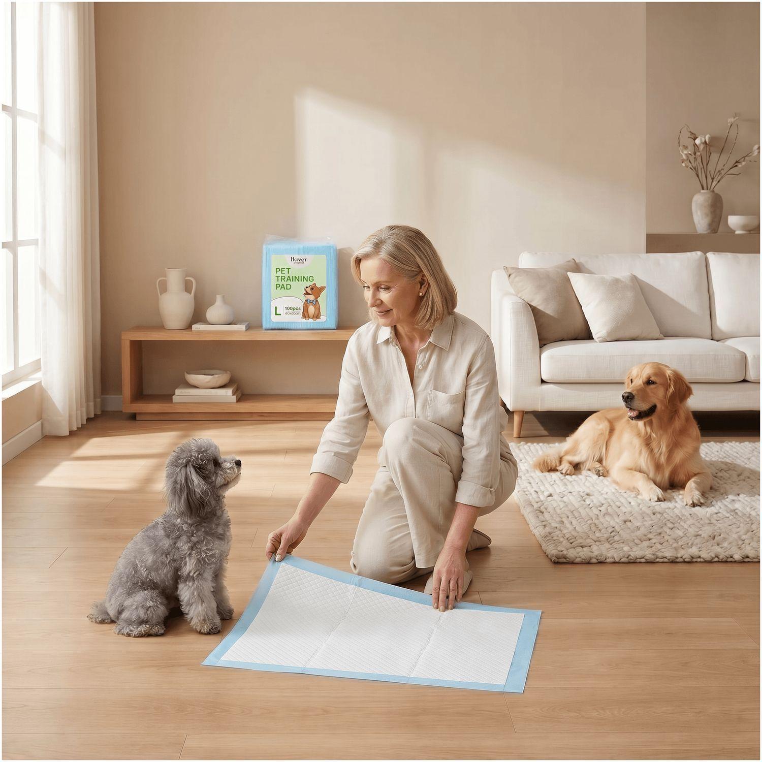 40 pañales tipo sabanillas mascotas perro gato 60x60 cm-7