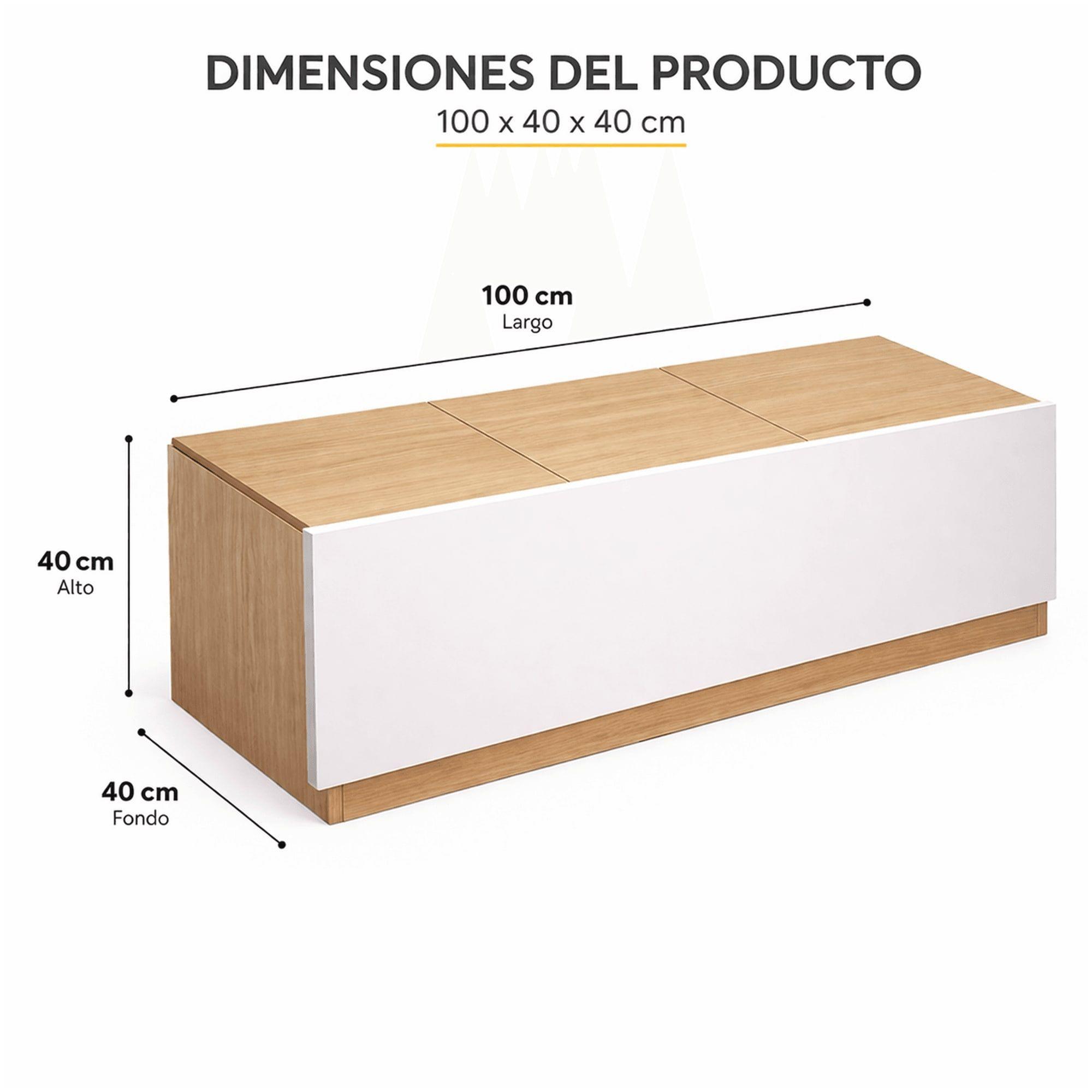 Organizador De Ropa De Madera Estante Dormitorio Bajoventana-3
