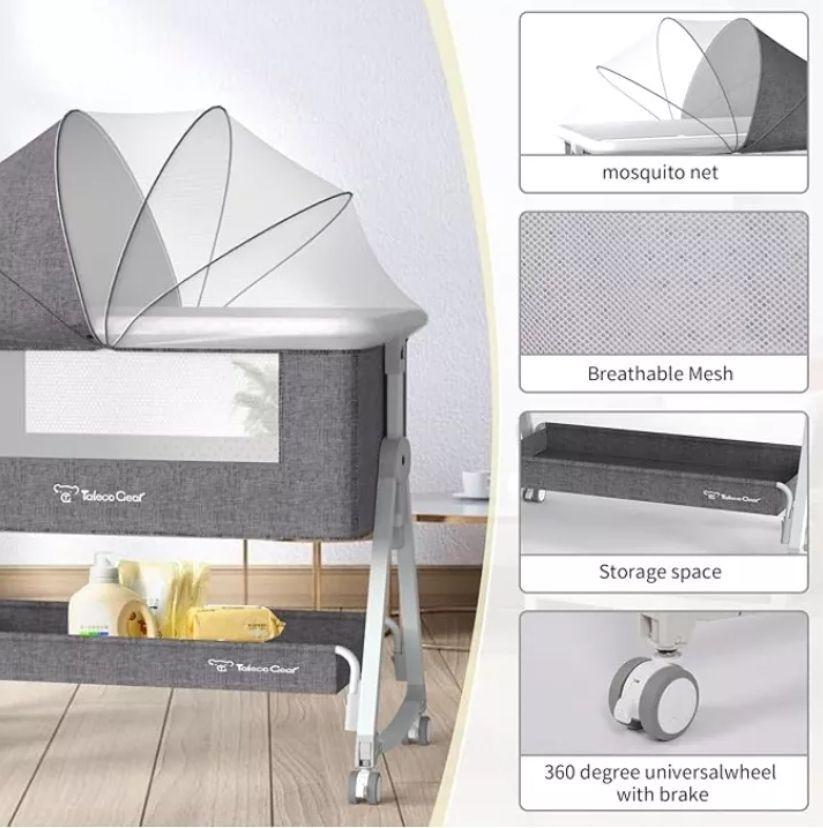 Cuna Colecho Con Mudador Y Accesorios Homer Outdoor-3