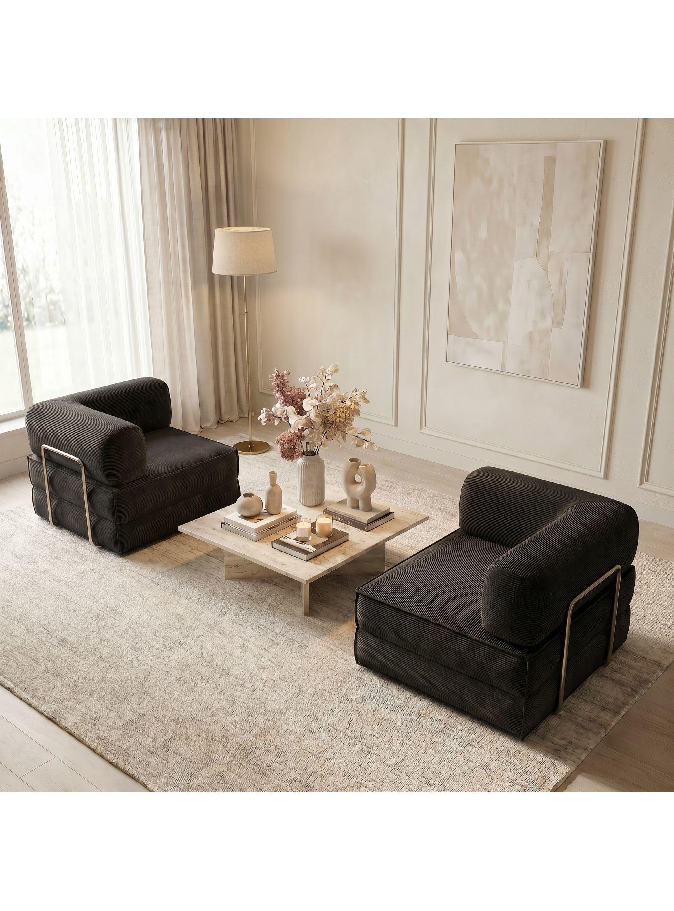 Sofa Cama King Modular 3 En 1 Convertible Alta Tencidad Negro SOFA K17 NEGRO-2