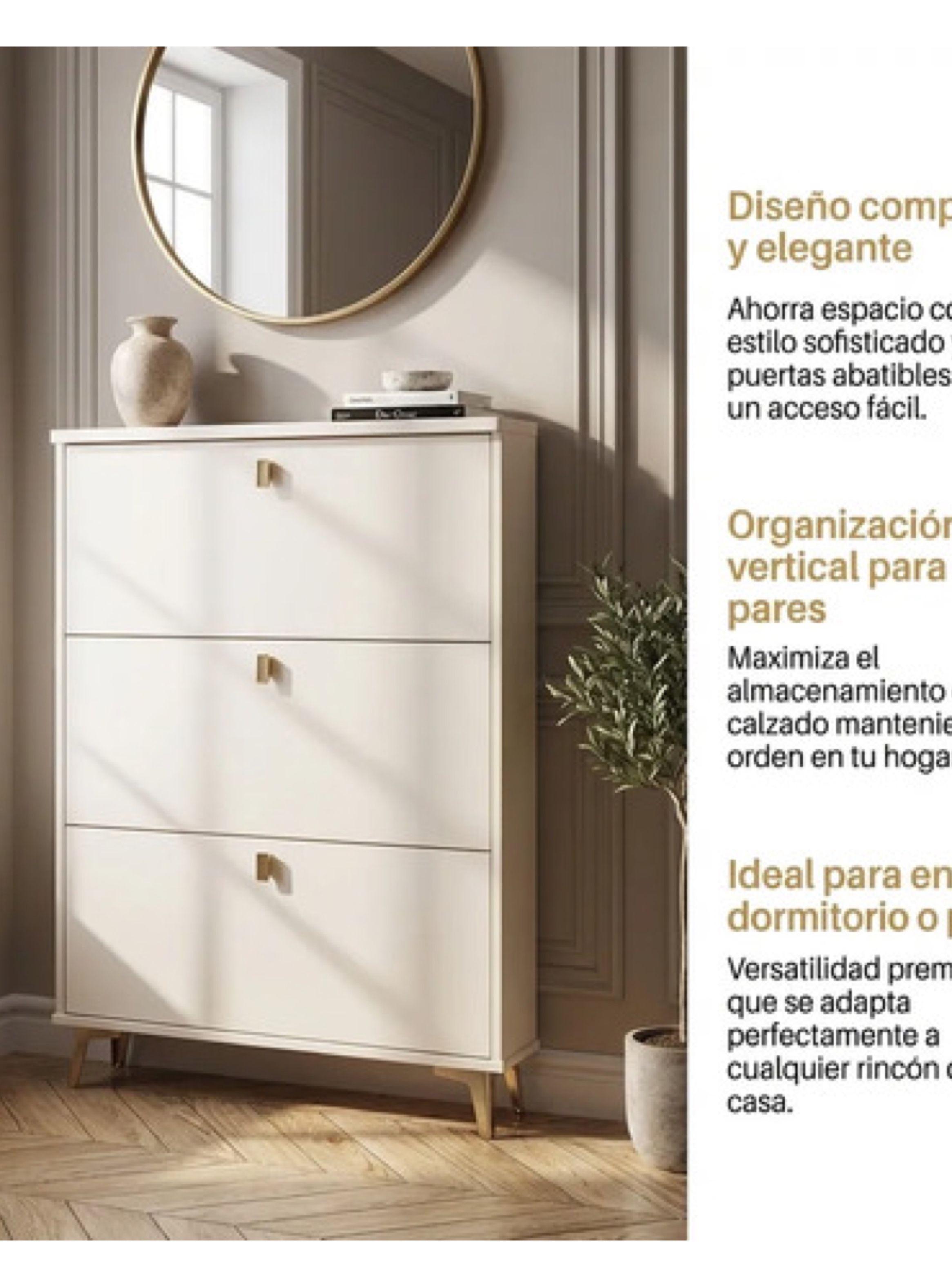 Zapatero Organizador Estante Hall Armario 110 Altox100x17cm-1