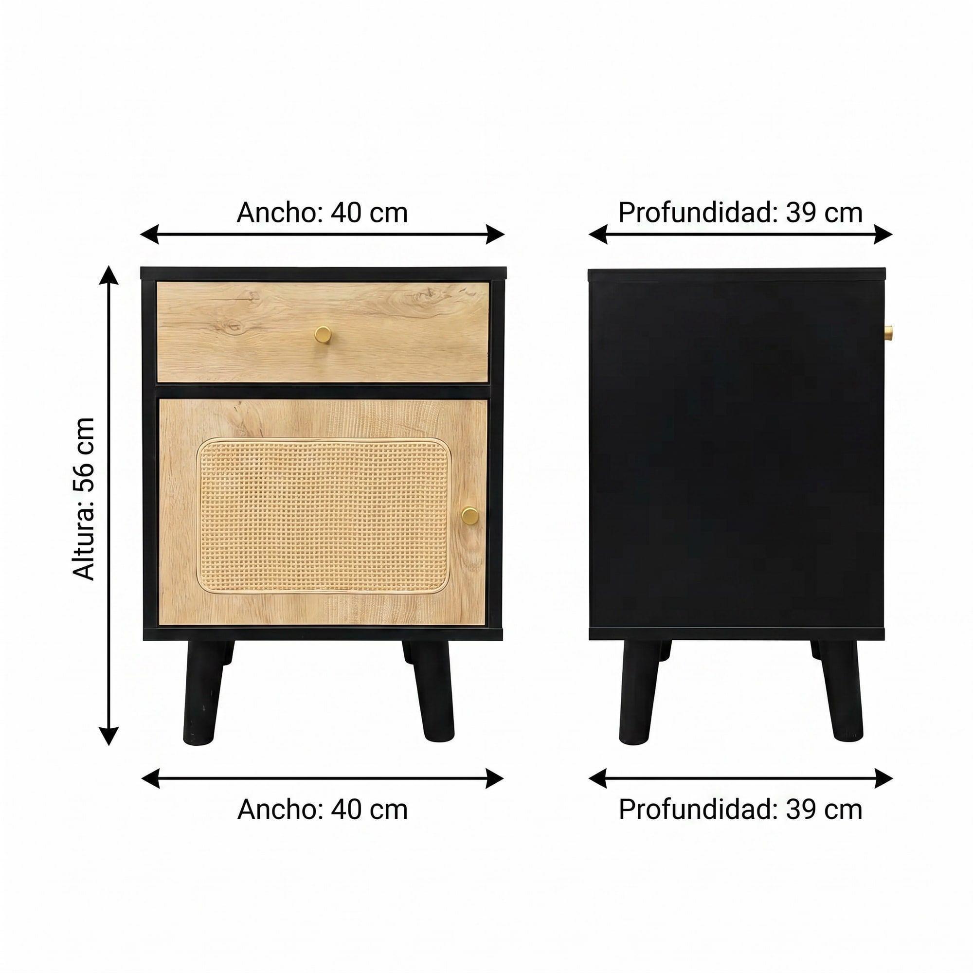 Velador Tejido Estilo Eeuu Premium 40x39x56cm Calidad Alta-2