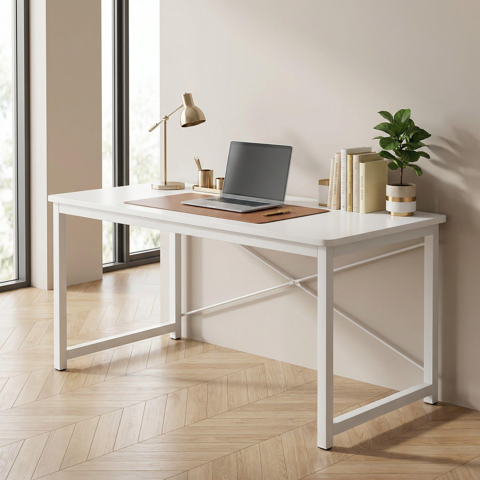 Escritorio Moderno Liso Oficina Madera 120x60x75cm Homer-5