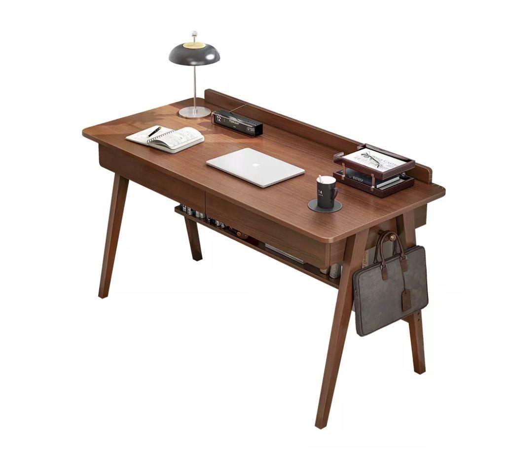 Escritorio Moderno Multifuncional 120x55x82cm Para Oficina-0