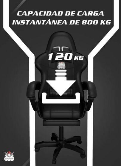 Silla Gamer Hell Castle Reclinable Con Cojin Lumbar-6