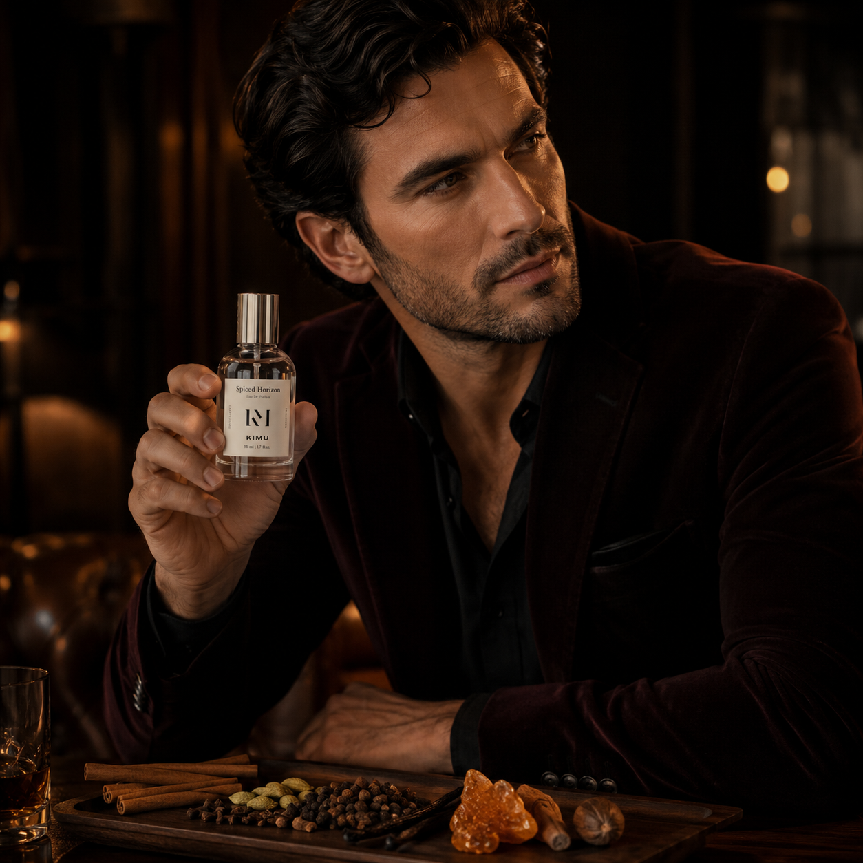 Perfume Spiced Horizon EDP 50ml Hombre KIMU-2