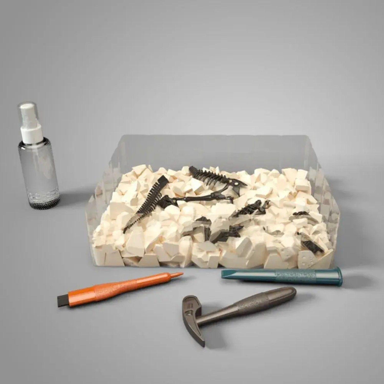 Juego De Excavación Mamut Con Herramientas Juguete Educativo-3