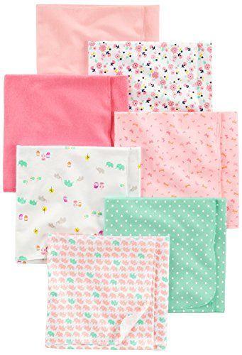 Mantas de bebé simple joys by carter's color rosa-0