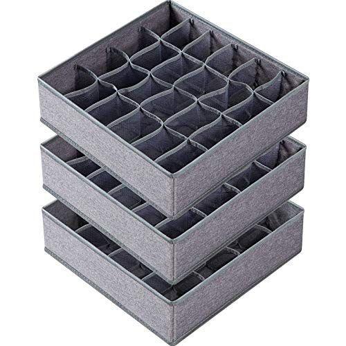Pack de 3 organizadores de cajon Criusia plegables-0