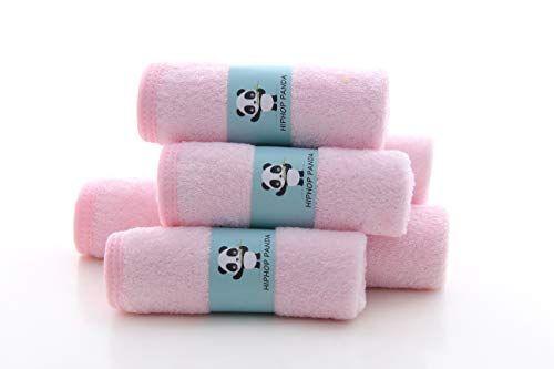 Toallas de bambú HIPHOP PANDA color rosa-2