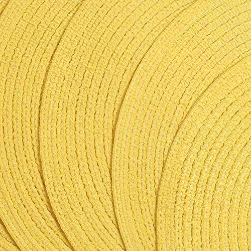 Individuales de cocina amarillo redondos 6 und-1