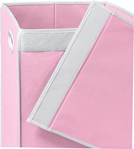 Cesto para ropa Simple Houseware cuadrado con tapa-1