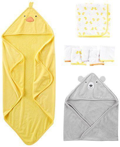 Toallas de bebé simple joys by carter's amarillo-0