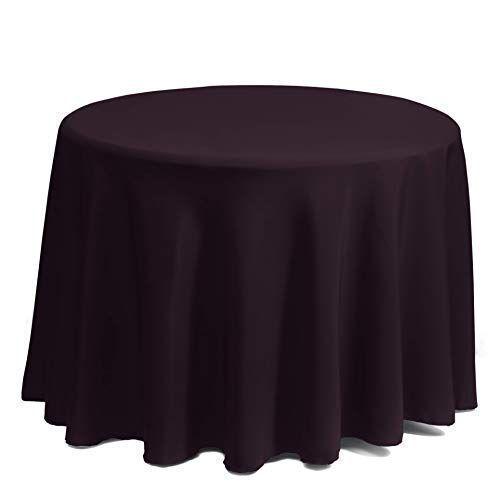 Mantel circular Gee Di Moda lavable Violeta Oscuro-0
