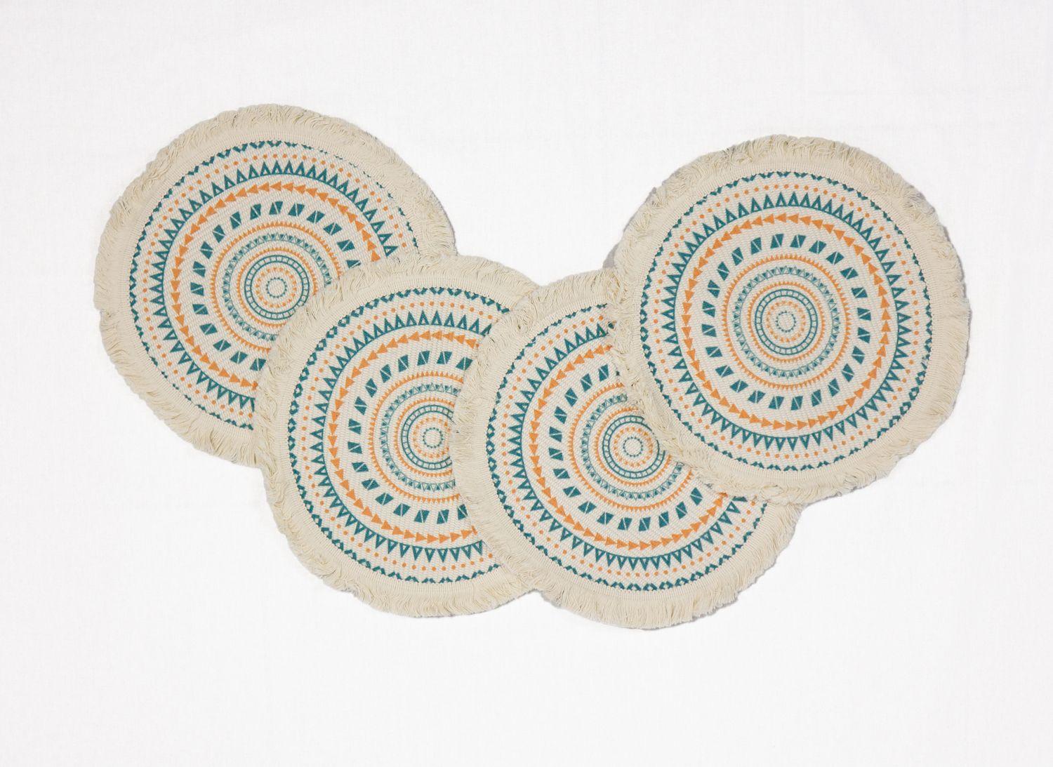 Set de 4 Individual  Mandala -1