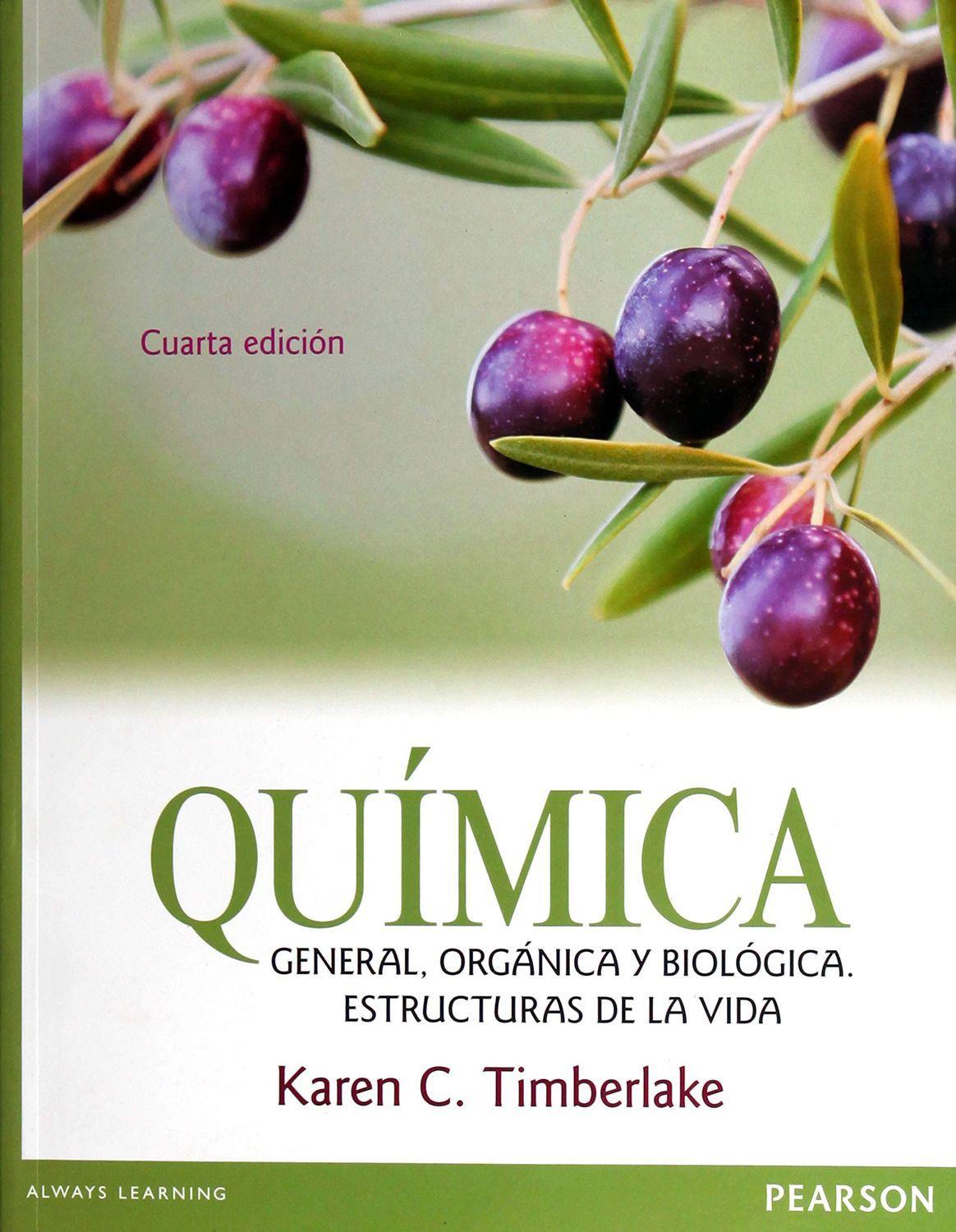 QUIMICA GENERAL ORGANICA Y BIOLOGICA. 4/ED-0