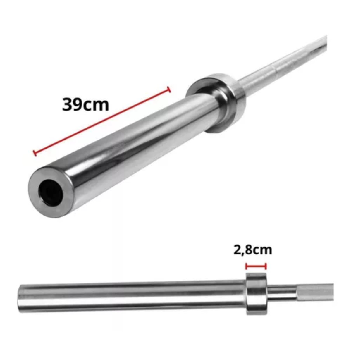 Barra Olímpica De 2.20mts Profesional- 15kg-1