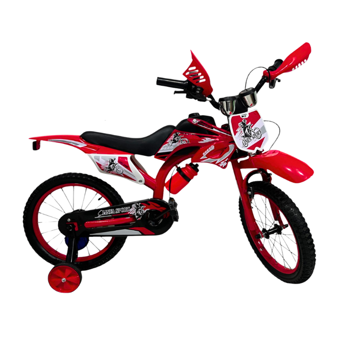 Bicimoto Bicicleta Niños Niñas Aro 16-0