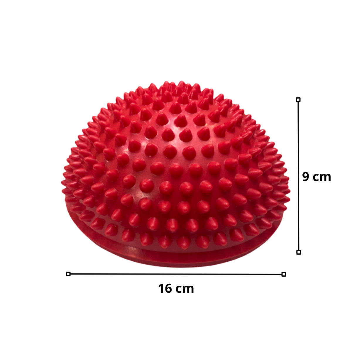 Mini Bosu Erizo 16cm Fitness/crossfit Variaedad De Colores-1