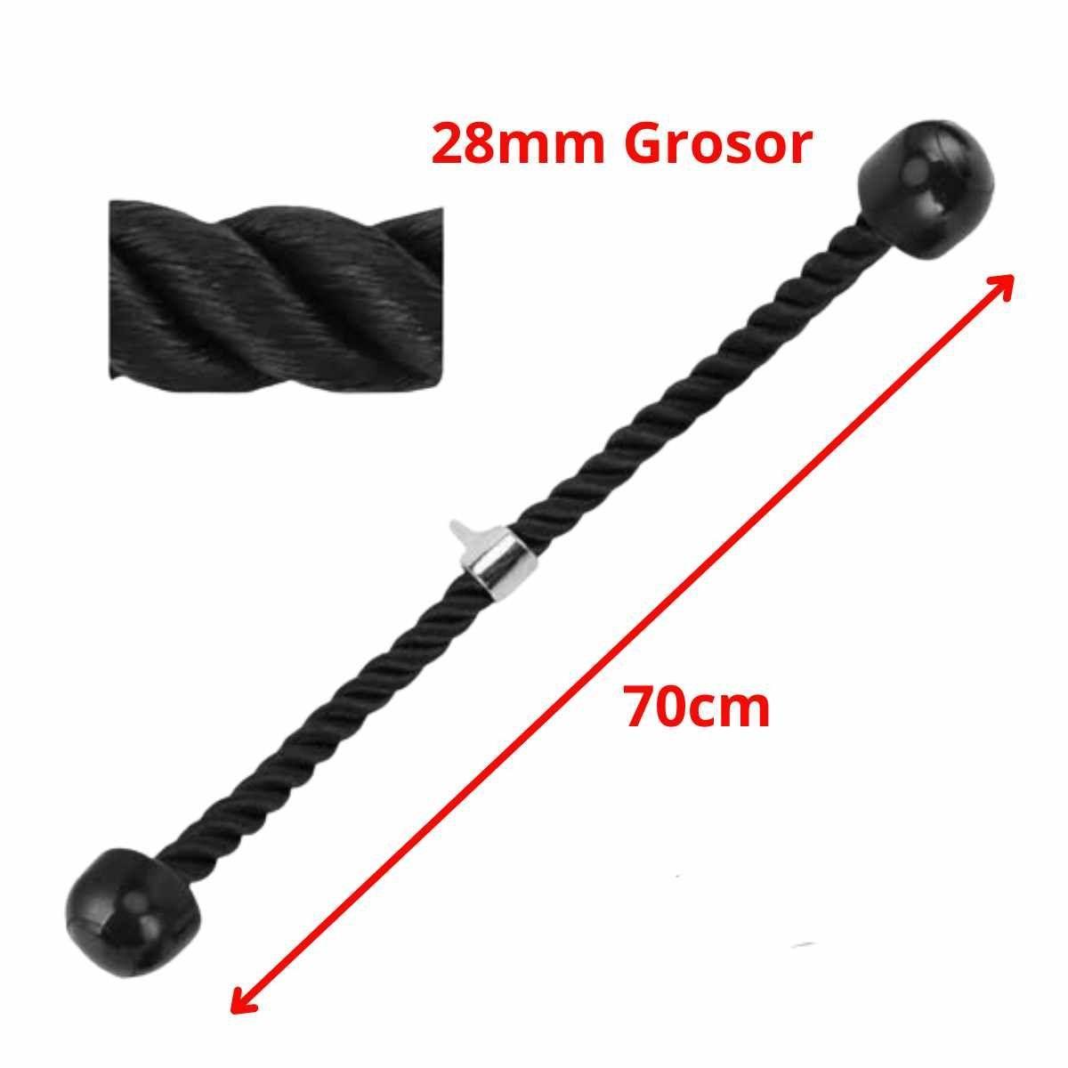 Cuerda Para Triceps, Biceps Polea Soga Mancuernas Fitness-3