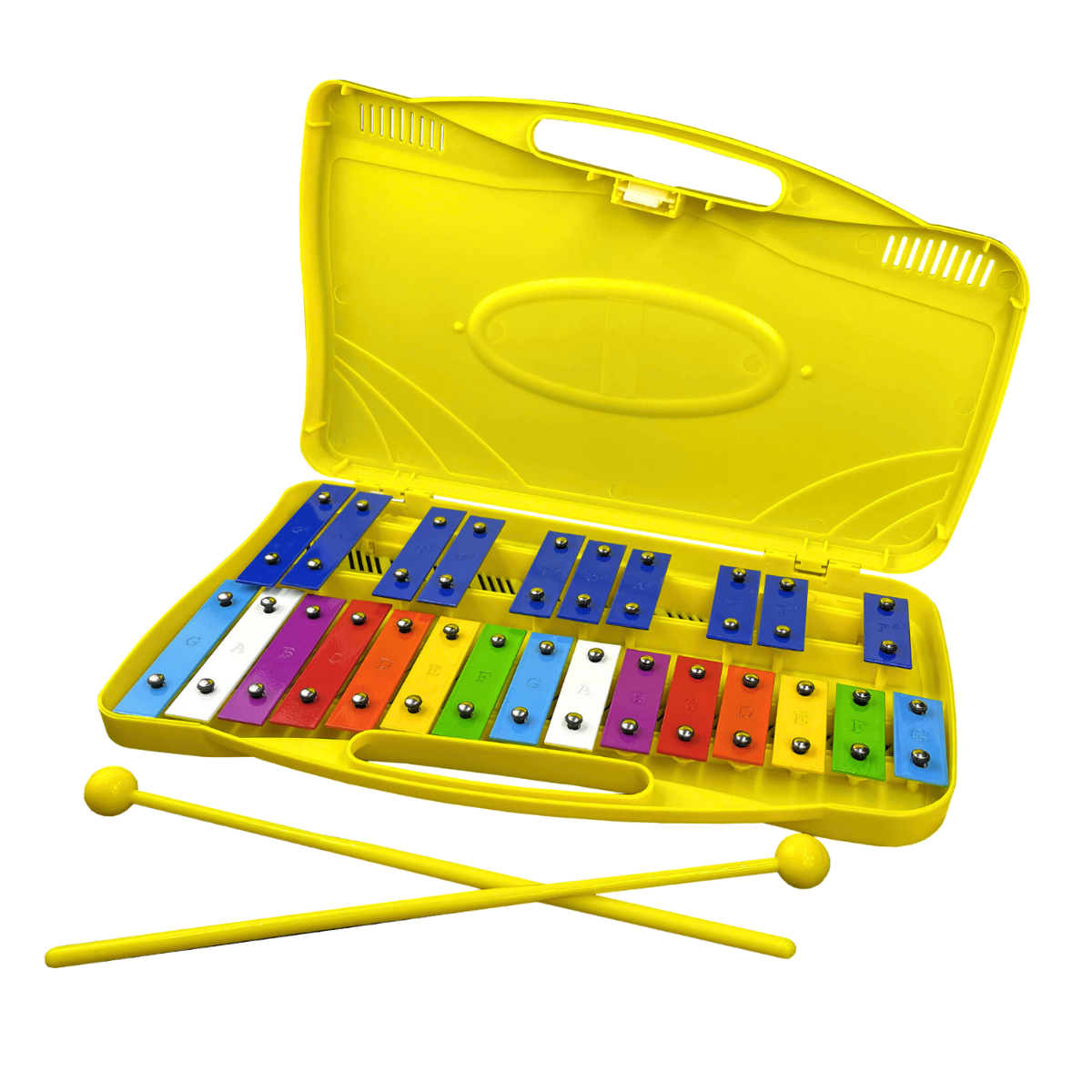 Metalófono Cromático 25 Notas Xilófono Infantil Escolar-0