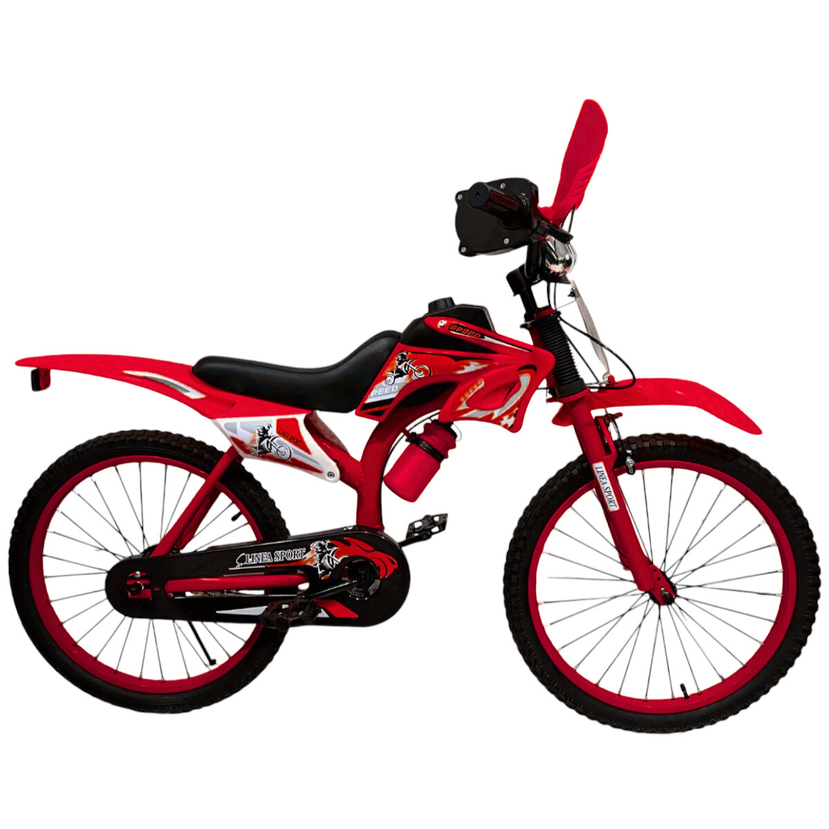Bicimoto Bicicleta Niños Niñas Aro 20-0