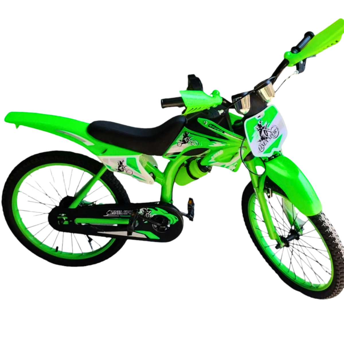 Bicimoto Bicicleta Niños Niñas Aro 20-0