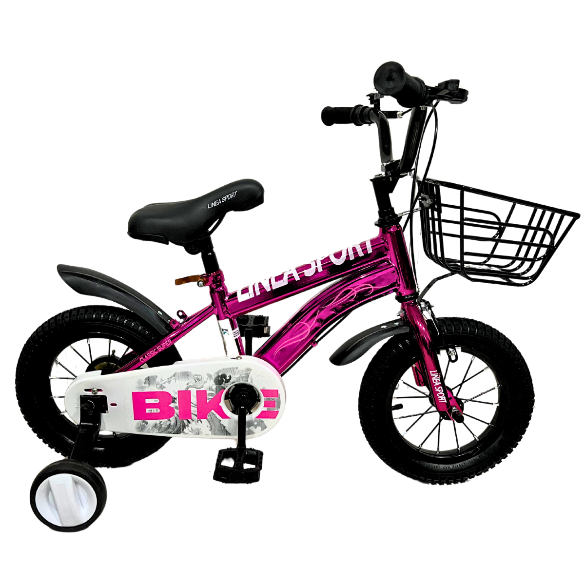 Bicicleta para niños aro 12" con Canasto Colores Metalizados-0