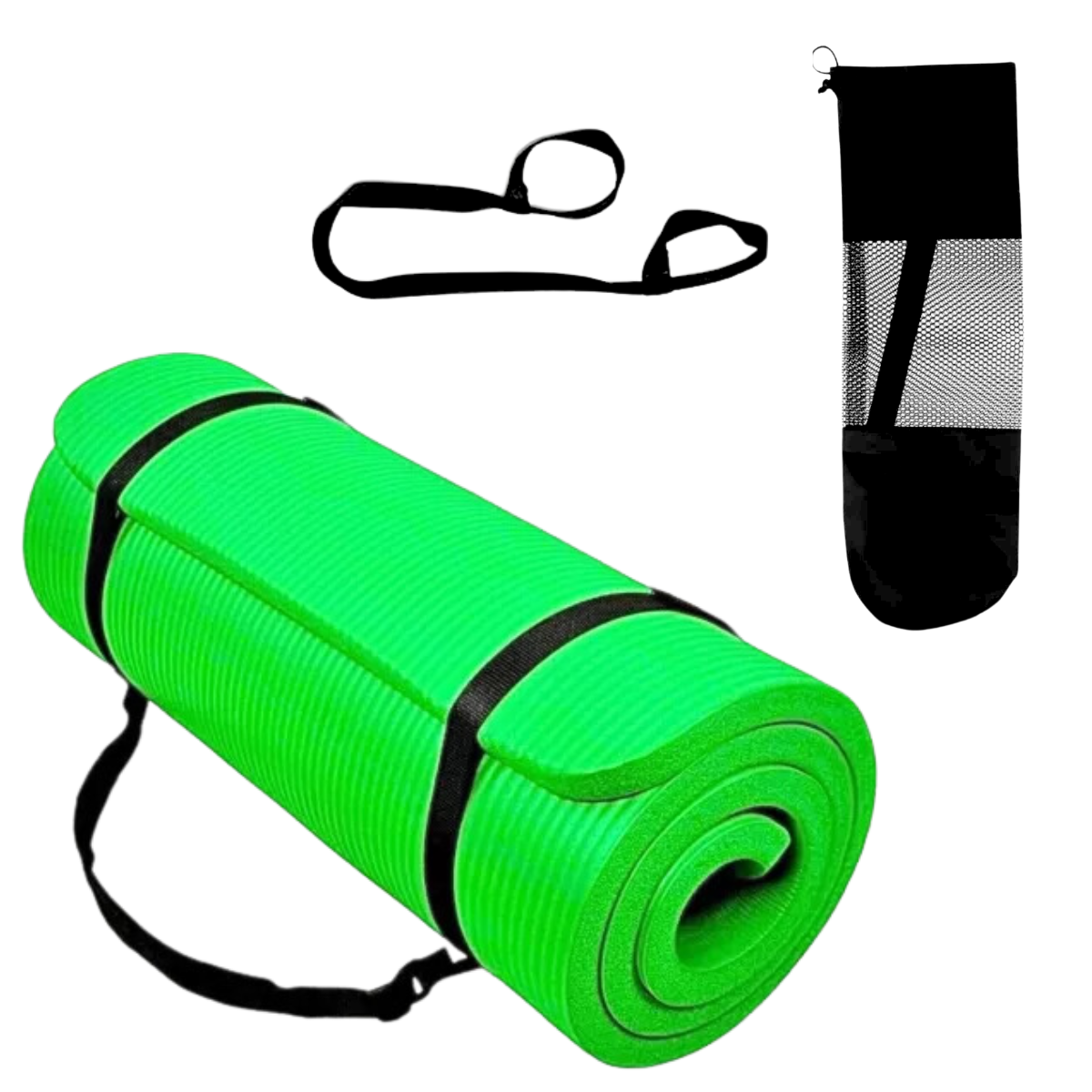 Mat De Yoga Alfombra Espesor 10mm Extra -0