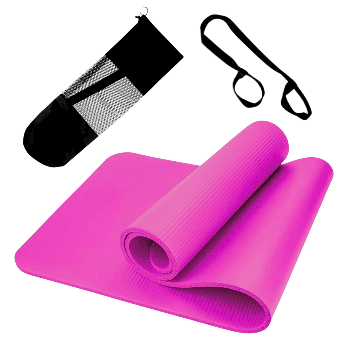 Mat De Yoga Alfombra Espesor 10mm Extra -0