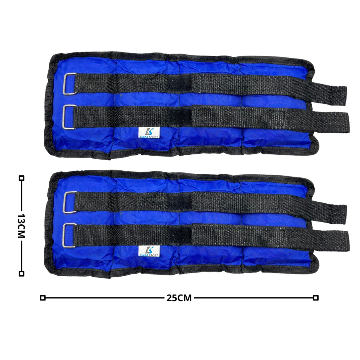 Par De Pesas Tobillera Y Muñeca 1 Kg C/u (total 2kg El Par)-1