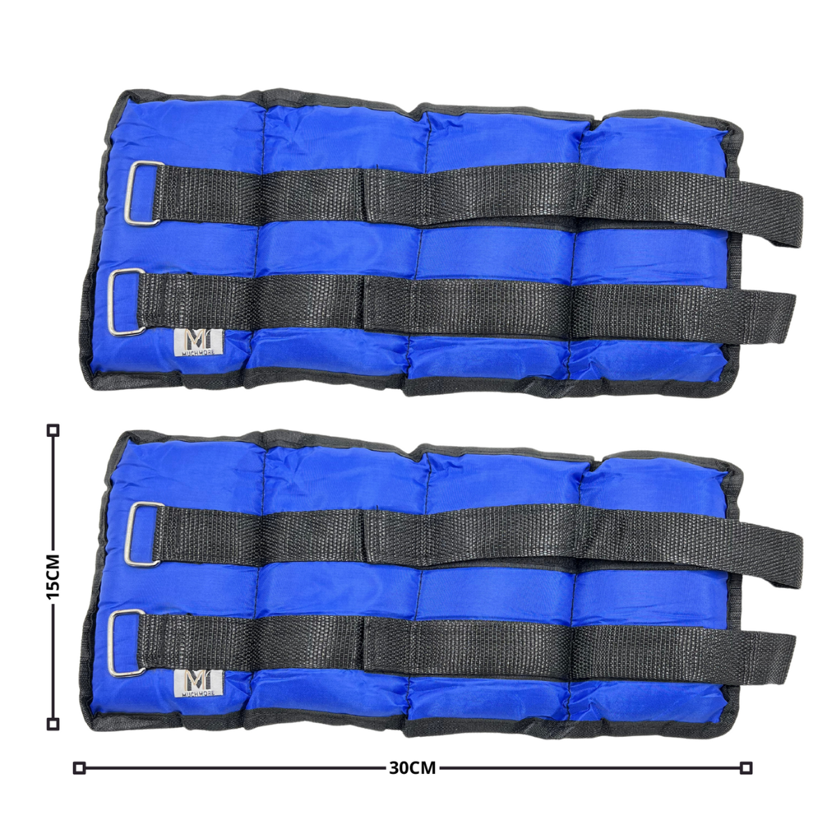 Par De Pesas Tobillera Y Muñeca 2kg C/u (total 4kg El Par)-2